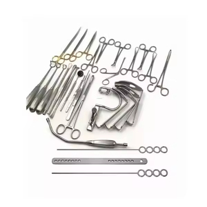 Juego de 29 Instrumentos Quirúrgicos Manuales de Acero Inoxidable para Amigdalectomía, Certificado CE ISO13485, Garantía de 2 Años, ORL - Product Image 3