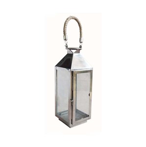 Modern Glass <b>Candle</b> Lantern - Product Image 3