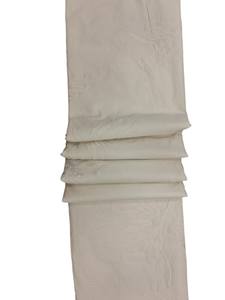 Hot selling White Cotton Embroidered <b>Fabric</b> Breathable Lightweight Large <b>Sunflower</b> Inspired Floral Motifs Women Dress Apparel - Product Image 4