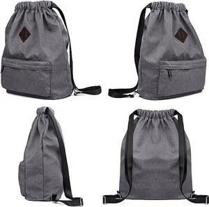 Drawstring Sports <b>Backpack</b> Gym Yoga Bag Shoulder for Men and Women - Product Image 3