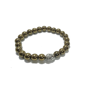 High Quality Gold Hematite Beads Buddha Bracelet Romantic Gift Fashion Charm Jewelry <b>for</b> <b>Men</b> Women Energy Meditation - Product Image 5