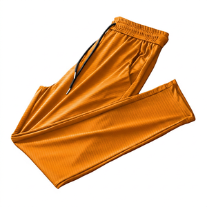 Pantalon de survêtement droit pour homme, taille mi-haute, élastique, décontracté, avec poches latérales, respirant, écologique, séchage rapide, léger - Product Image 2