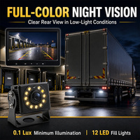 Caméra de recul universelle pour voiture IP68 AHD vision nocturne 720P 1080P Garantie 1 an OEM ODM