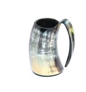 Mug à boire viking en corne de buffle polie, fait main, de qualité supérieure, écologique, cadeau de fête, prix de gros par Perfect Enterprises - Product Image 4