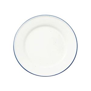 Handmade Enamelware Charger Plate Round Metal Underplate Modern Decorative Dinnerware for Restaurant Hotel Party Home Decor - Product Image 3