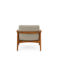 Sillón Moderno Tapizado con Estructura de Madera, Respaldo Sólido, Diseño de Mediados de Siglo para Sala de Estar, Muebles para el Hogar - Product Image 3