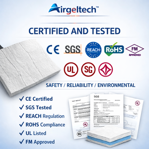 Manta Ignífuga de Aerogel de Sílice para Revestimiento de Paneles de Yeso, Aislamiento de Paredes, Barrera Térmica de Alta Temperatura y Mejora de Edificios - Product Image 6