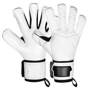 Guantes de Portero de Cuero NTEX con Logotipo Personalizado, Antideslizantes, de Dedo Completo, con Cierre de Cordones, para Uso Deportivo Unisex - Product Image 4