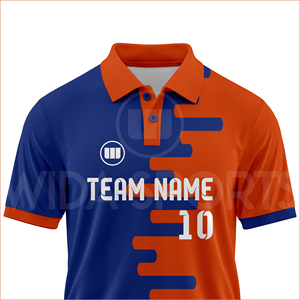 เสื้อคริกเก็ตฤดูร้อนประสิทธิภาพสูง เสื้อทีมสั่งทำพิเศษ พิมพ์ลายแบบซับลิเมชั่น ระบายอากาศได้ดี เป็นมิตรกับสิ่งแวดล้อม มีไซส์พลัส ชุดกีฬา - Product Image 4