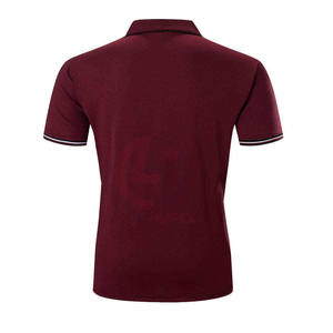 Camiseta de golf para hombre, mezcla de algodón suave, corte deportivo, perfecta para juegos al aire libre, juegos de verano y comodidad diaria - Product Image 3