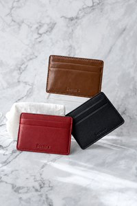 Genuine Leather Slim Card Holder <b>Wallet</b> with Multi-Slot ID Case Card Protectors & Money Storage Custom Logo for Daily <b>Travel</b> - Product Image 2
