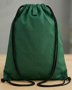 Regal Three Llc <b>Drawstring</b> <b>Backpack</b> Canvas Unisex Outdoor Letter Pattern Rope Handle <b>Drawstring</b> Bags Unisex - Product Image 2
