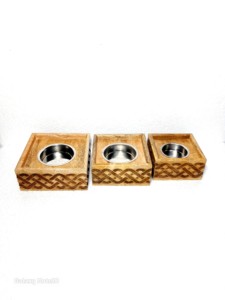 Hand-Made Wooden Incense <b>Burner</b> With laser engraving Design Aromatic Diffuser All-Season Use - Product Image 1