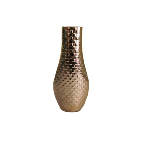 Florero de Metal Hecho a Mano, Moderno y Lujoso, para una Decoración Elegante de la Sala de Estar - Product Image 4