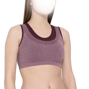Sujetador Deportivo Transpirable para Mujer, de Secado Rápido, Elástico en Cuatro Direcciones, de Alta Sujeción, con Relleno Extraíble, Cuello Redondo, en Spandex/Nylon - Product Image 3