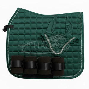 Tapis de selle de dressage de luxe matelassé avec doublure douce et respirante, qualité supérieure - Product Image 2