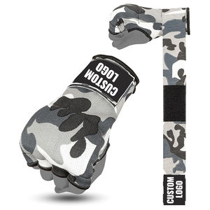 Protection des mains pour la boxe, rembourrée en gel, matière douce au toucher, fabriquée au Pakistan, confort maximal, résistante à la transpiration, longue durée. - Product Image 1