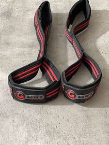 Set Combinado de Muñequeras y Correas de Levantamiento en Forma de 8 - Neopreno y Elástico, Accesorios de Gimnasio Ligeros y Ajustables - Product Image 2