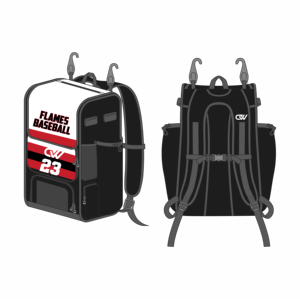 Mochila de Béisbol con Logotipo Personalizado OEM, al por Mayor, de Poliéster 600D Resistente, Bolsa para Equipo Deportivo, para Torneos Juveniles, Deuka Wears DW-306 - Product Image 1