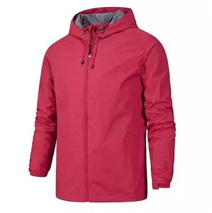 2022 High Quality Wholesale <b>Men</b> Blank Full Zipper Jacket Softshell <b>Coat</b> <b>Men</b> <b>Rain</b> Top Custom Running Shirt Cheap Price Jumper - Product Image 2