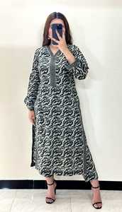 Ensemble de robe en coton imprimé, vêtements indiens et pakistanais, collection d'été, doux et respirant, tenue pour femmes en 3 pièces, à porter au quotidien - Product Image 2