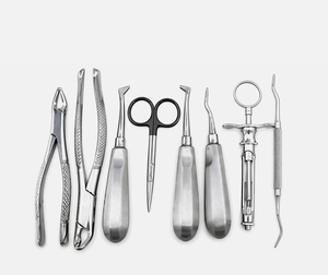 ชุดเครื่องมือผ่าตัดทางทันตกรรมแบบแมนนวลระดับพรีเมียม 12 ชิ้น สำหรับการผ่าตัดช่องปากขั้นสูง ชุดเครื่องมือสแตนเลสความแม่นยำสูง ORTHO - Product Image 4