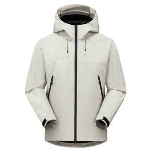 Mens Casual Stand Collar Zip Bomber Jacket Customizable Logo Washed Techniques New Spring <b>Windbreaker</b> Bomber Jacket - Product Image 1