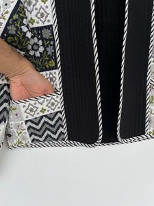 Chaqueta Acolchada de Algodón con Estampado de Patchwork Personalizada para Mujer, Chaqueta Ligera con Frente Abierto, Abrigo Floral, Blazer de Moda Otoñal - Product Image 4