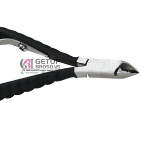 High Quality Black Powder coating And silver style cuticle Nail Nippers Stainless Steel with colors/Logo - Product Image 4