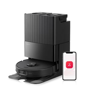 Robot Vacuum and <b>Mop</b> 17000Pa with Tangle-Free Brush and Warm Water Mopping - Product Image 1