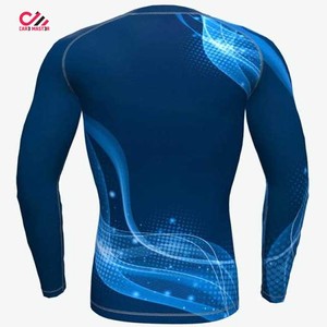 New Unique Design High Quality Men MMA Rash Guard 100% Cotton Quick Dry <b>Compression</b> Sale Best Selling Wholesale Price - Product Image 4