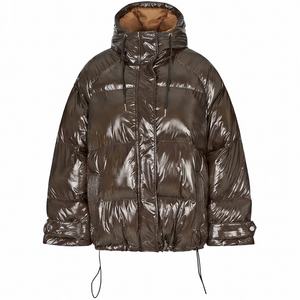 Veste courte matelassée pour femme, veste d'hiver rembourrée - Product Image 1