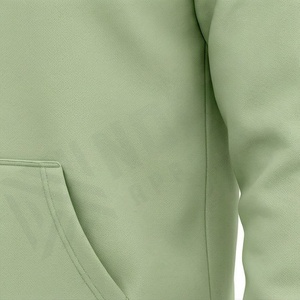 Sweat à capuche court unisexe pour homme, 100% coton épais, brodé, streetwear, hiver, surdimensionné, couleur personnalisée, haute qualité - Product Image 5