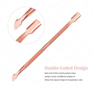 Professional Rose Gold 3 PCS Stainless Steel Nail Cuticle Pusher <b>Cleaning</b> Set Precision Manicure Pedicure <b>Tools</b> for Home Salon - Product Image 3