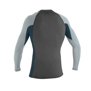 Custom Rashguard <b>Long</b> <b>Sleeve</b> <b>Compression</b> <b>Shirt</b> Quick Dry Polyester Spandex Gym Fitness Sports T <b>Shirt</b> OEM ODM Supplier - Product Image 3