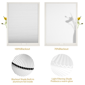 Chất Lượng Cao Cấp Phòng Darkening Di Động Rèm Màn Không Dây <span class=keywords><strong>Skylight</strong></span> Tổ Ong Màu Năng Lượng Hiệu Quả - Product Image 2