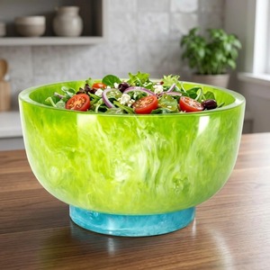 Bol élégant en résine multi-usages pour fruits secs, collations, bonbons, décoration de table et intérieurs contemporains - Product Image 2