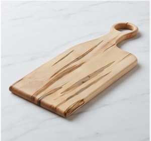 Elegante Tabla de Cortar Rectangular de Madera de Olivo Natural con Asa para Cocina - Product Image 4