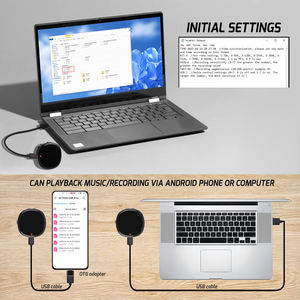 Mini enregistreur à commande vocale 64 Go Appareil d'enregistrement avec haut-parleur 192kbps Qualité sonore Batterie longue durée - Product Image 3