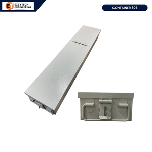 ET Container 305 Lockable <b>Metal</b> Storage <b>Box</b> with Powder Coated Finish <b>for</b> Industrial <b>Tools</b> and Equipment - Product Image 3