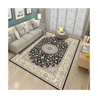 Tapis mural de luxe en fourrure shaggy turque et persan, imprimé en 3D, grande taille, fabriqué à la machine, motif animalier, pour salon et prière