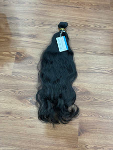 Cabello humano 100% de calidad de doble estirado más vendido, cabello vietnamita crudo, cabello de trama ondulado Natural - Product Image 4