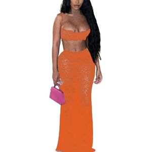 Sexy Black Lace Straight Bodycon Mini Club Dress <b>Spaghetti</b> Strap Sheer Layer Natural Waistline Adult Wear - Product Image 2