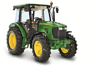 Tractor John y Deeer usado 70hp 110hp 120hp 100 caballos de fuerza-Tracción en las 4 ruedas tractor agrícola a la venta