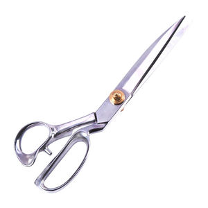 Ciseaux de tailleur pliables en acier inoxydable à long manche, outil de coupe professionnel pour la couture de vêtements et les projets d'artisanat, écologiques - Product Image 2