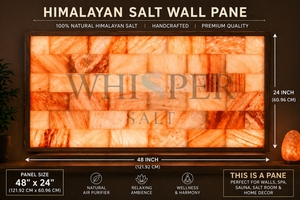 Paneles y Marcos de Sal del Himalaya con Tamaño e Iluminación Personalizables, Diseño Moderno Hecho a Mano y Ecológico - Product Image 6