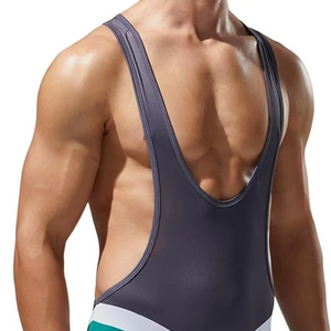 Vente en gros de maillots de lutte personnalisés par sublimation pour jeunes garçons, maillots de lutte personnalisés par sublimation pour hommes - Product Image 3