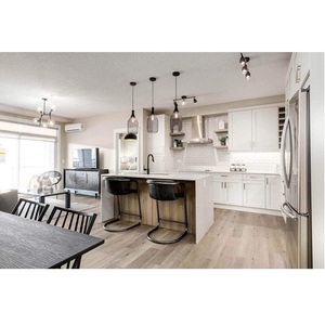 Meuble de cuisine modulaire sur mesure CANA blanc cassé style Shaker avec évier intégré, fermeture douce, vente en gros - Product Image 6