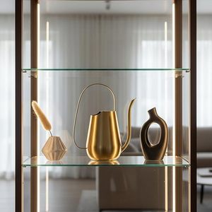 Regadera Decorativa de Metal Dorado con Boquilla Larga, Mango Ergonómico, Elegante Regadera para Plantas de Interior, para Jardinería en el Hogar - Product Image 4