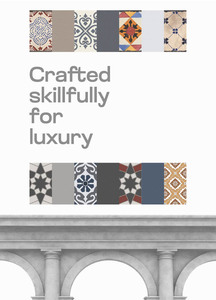 Azulejos de Pared Isha Cerachem Mediterranean Dusk de 300x300 mm, Azulejos de Cerámica Mate para Interiores, para Sala de Estar - Product Image 2